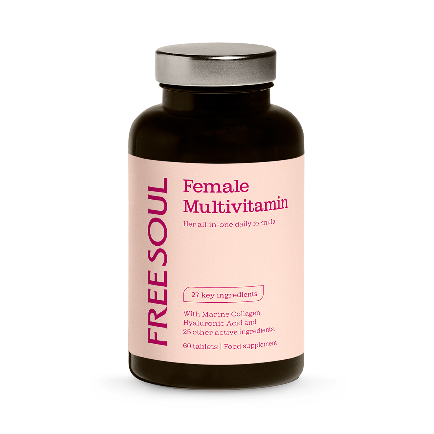 Free Soul Female Multivitamins with Collagen 60 Tablets