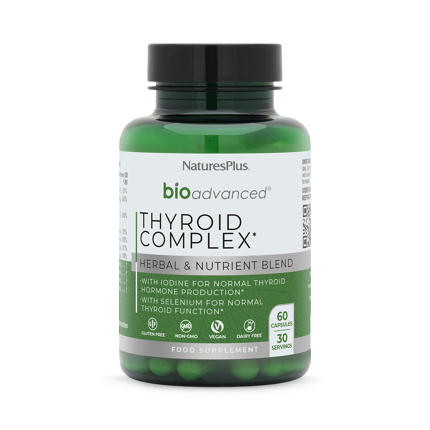 NaturesPlus BioAdvanced Thyroid Complex Capsules