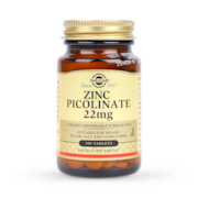 Solgar Zinc Picolinate 22mg 100 Tablets