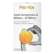 Pro-Ven Adult Acidophilus & Bifidus 30 Capsules