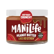 Manilife Deep Roast Crunchy Peanut Butter 275g