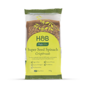 Holland & Barrett High Fibre Super Seed Spinach Crispbreads 170g