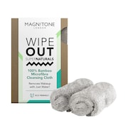 Magnitone WipeOut SuperNaturals Bamboo Microfibre Make-Up Cleansing Cloths