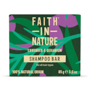 Faith in Nature - Shampoo Bar Lavender & Geranium 85g