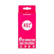 XO! Hi-Sensation Condoms - 6 Pack