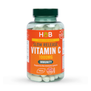 Holland & Barrett Timed Release Vitamin C with Rose Hips 120 Caplets 1000mg