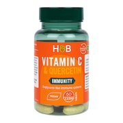 Holland & Barrett Quercetin Plus Vitamin C 60 Tablets