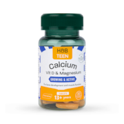 Holland & Barrett Teens Growing & Active Calcium, Vitamin D & Magnesium 30 Tablets