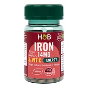 Holland & Barrett Iron & Vitamin C 14mg 90 Tablets