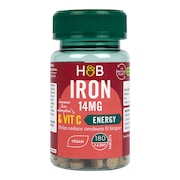Holland & Barrett Iron & Vitamin C 14mg 180 Tablets