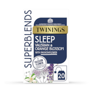 Twinings Superblends Sleep Valerian and Orange Blossom 20 Tea Bags