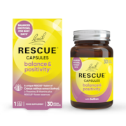 Bach RESCUE Balance & Positivity 30 Vegan Capsules