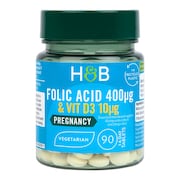 Holland & Barrett Folic Acid & Vitamin D3 90 Tablets