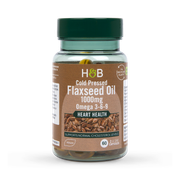 Holland & Barrett Vegan Flaxseed Triple Omega 3-6-9 Oil 60 Capsules
