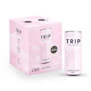 TRIP Multipack Elderflower Mint CBD Drinks 4x 250ml