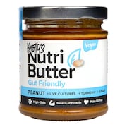 Knotty's Nutri-Butter Gut Friendly Peanut Butter with Turmeric & Ginger 180g