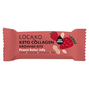 Locako Keto Collagen Brownie Bite Peanut Butter Jelly 30g