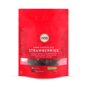 Holland & Barrett Dark Chocolate Strawberries 90g