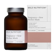 Wild Nutrition Food Grown Pregnancy & New Mother Multi for Women 90 Capsules