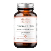Mindful Extracts Organic Mushroom Blend 60 Vegan Capsules