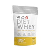 PhD Diet Whey Protein  Powder Vanilla Crème 600g