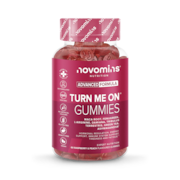 Novomins Libido Raspberry & Peach Flavour 60 Gummies