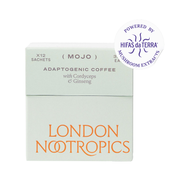 London Nootropics Mojo Adaptogenic Mushroom Coffee (Cordyceps & Ginseng) 12x Sachets