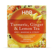 Holland & Barrett Turmeric, Ginger & Lemon Tea 15 Tea Bags