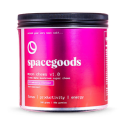 Spacegoods Mushroom Moon Chews Strawberry 60 Gummies