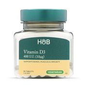Holland & Barrett Vitamin D 400 I.U. 10ug 90 Tablets