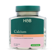Holland & Barrett Calcium + Vitamin D 600mg 60 Tablets