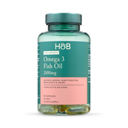 Holland & Barrett High Strength Omega 3 Fish Oil 2000mg 60 Capsules