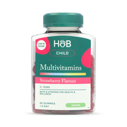 Holland & Barrett Kids Multivitamin Strawberry Flavour 60 Gummies