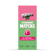 Perfect Ted Matcha Nespresso Pods Strawberry Pods x10