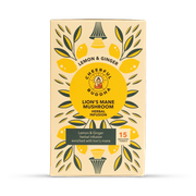 Cheerful Buddha Lion's Mane Lemon Ginger Tea 15 Tea Bags