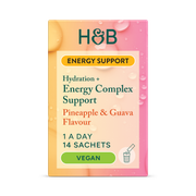 Holland & Barrett Hydration + Energy Support Pineapple Guava 14 Sachets
