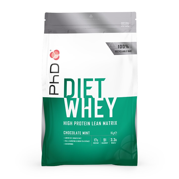 PhD Diet Whey Powder Chocolate Mint 1000g