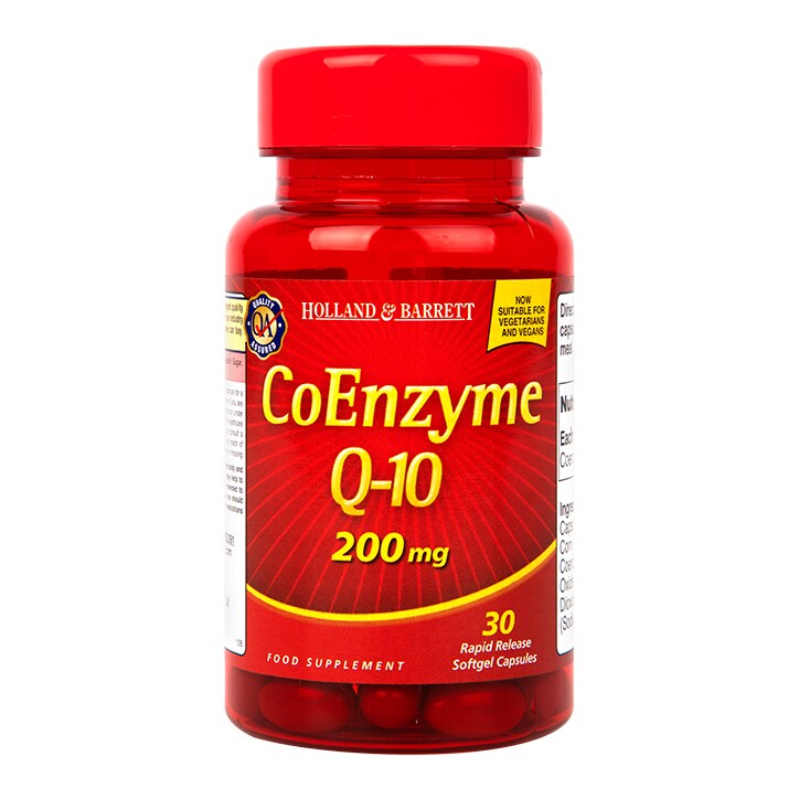 Holland & Barrett CoEnzyme Q-10 200mg 30 Capsules
