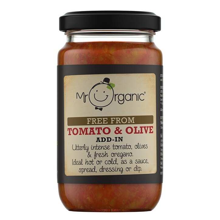 Mr Organic Tomato & Olive Add In Sauce 190g