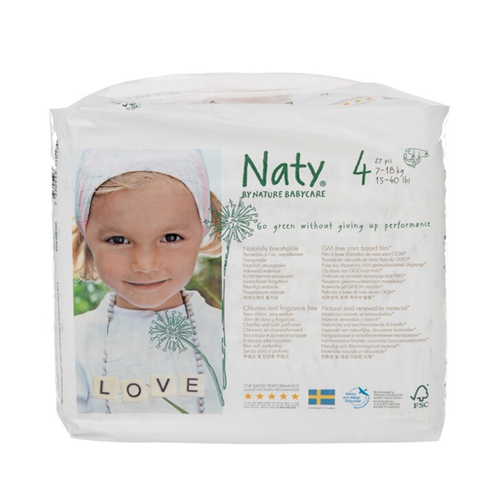 NATY Nature Baby Nappies Size 4