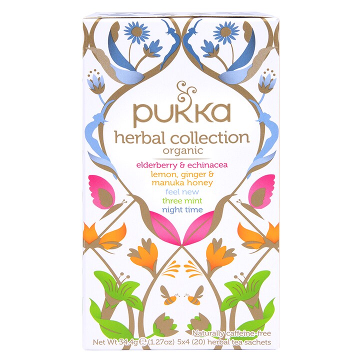 Pukka Herbal Collection 20 Herbal Tea Sachets