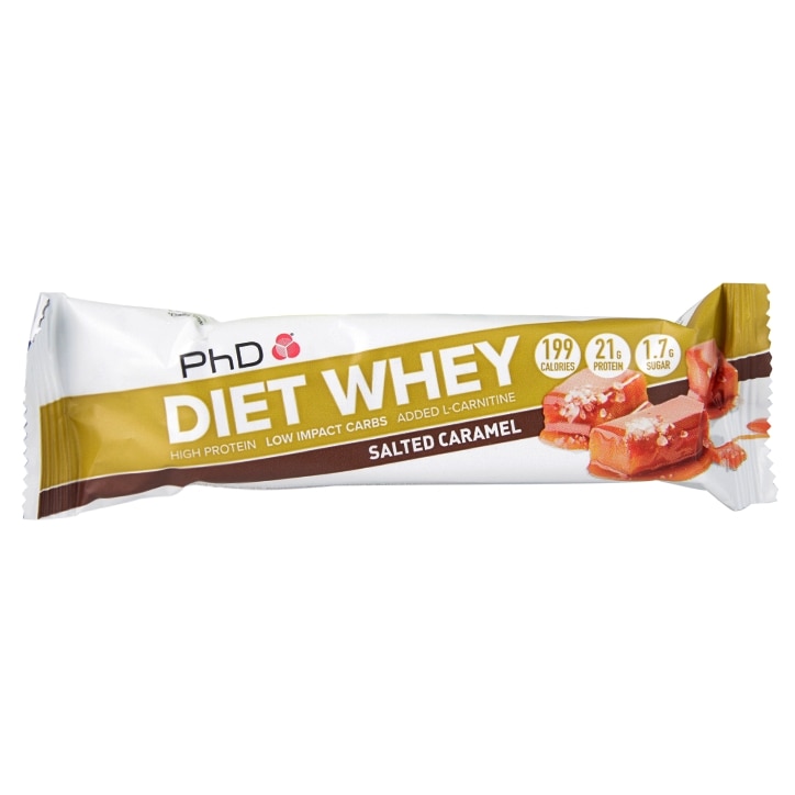 PhD Diet Whey Bar Salted Caramel 65g