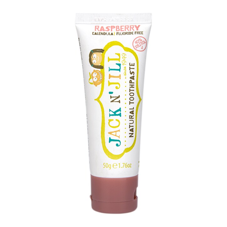 Jack N' Jill Natural Toothpaste Organic Raspberry 50g