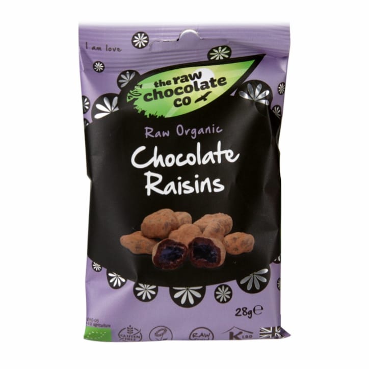 The Raw Chocolate Company Raw Chocolate Raisins 28g