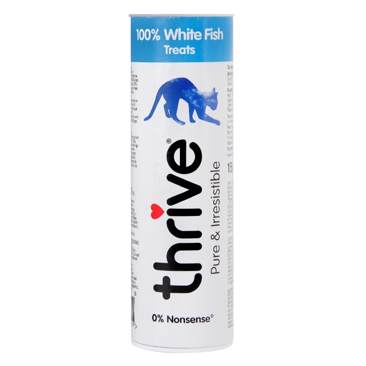 Thrive 100% White Fish Cat Treats 110g