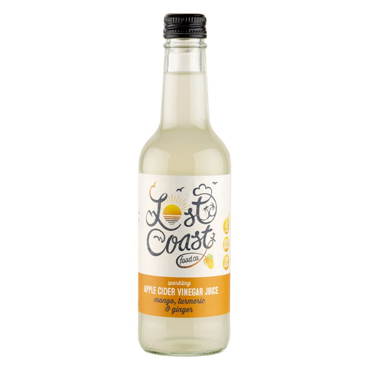 Lost Coast Mango, Turmeric & Ginger Apple Cider Vinegar Juice Drink 330ml