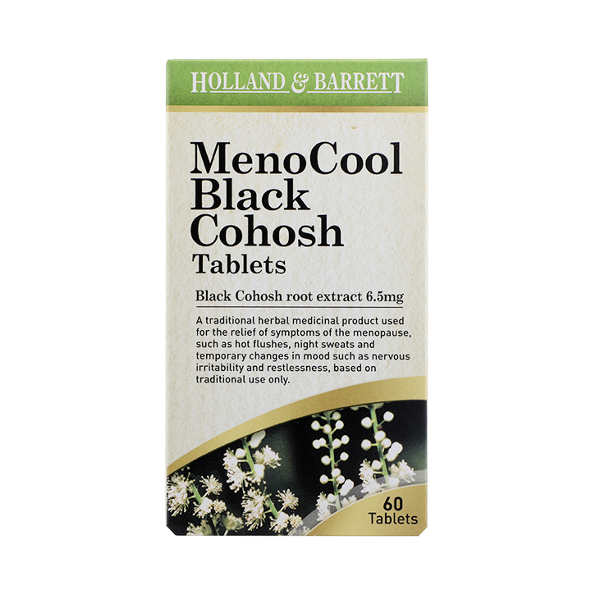 H&B MenoCool Black Cohosh Tablets Holland & Barrett