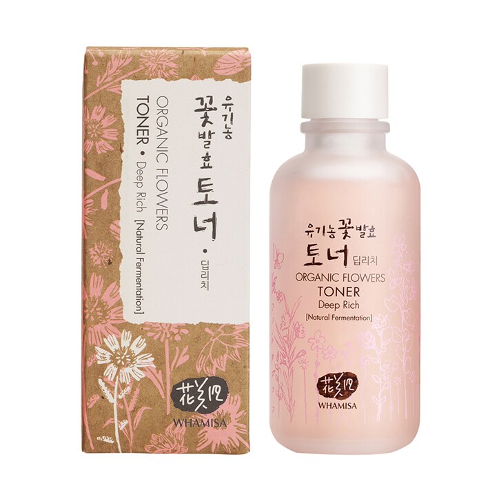 Whamisa Organic Flowers Toner Deep Rich 120ml