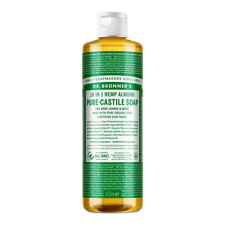 Dr Bronner�s Almond PureCastile Liquid Soap Almond