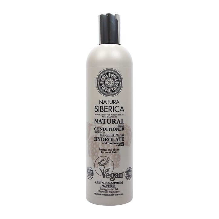 Natura Siberica Hair Conditioner - Energy and Shine for weak hair